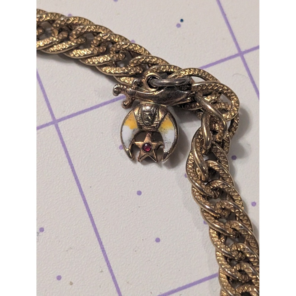 Citation Aleppo Shriners Gold Tone Quartz Pocket Watch Supporting My Shrine